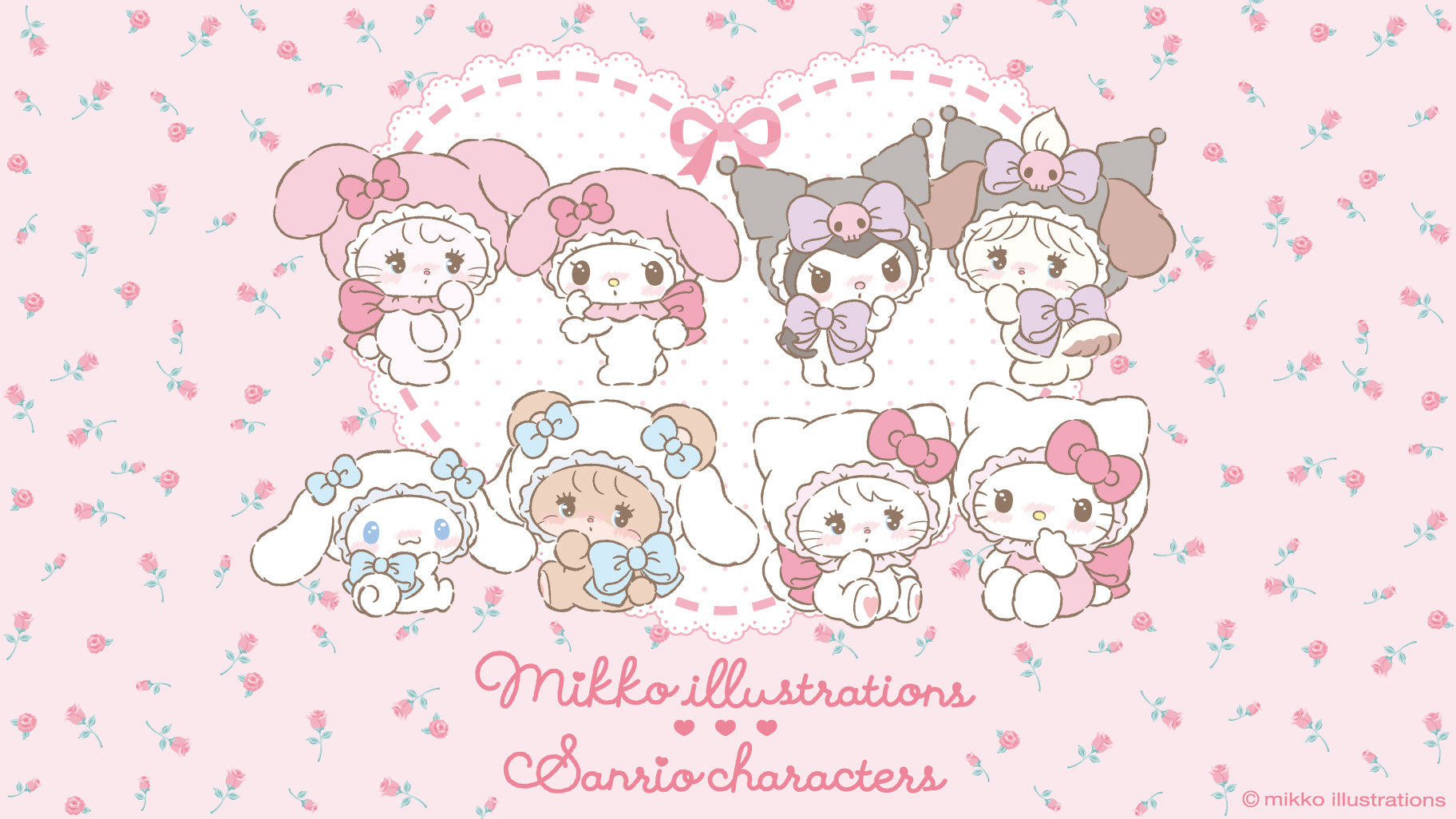 Mikko illustrations x Sanrio Characters – MILKCREAMCLUB