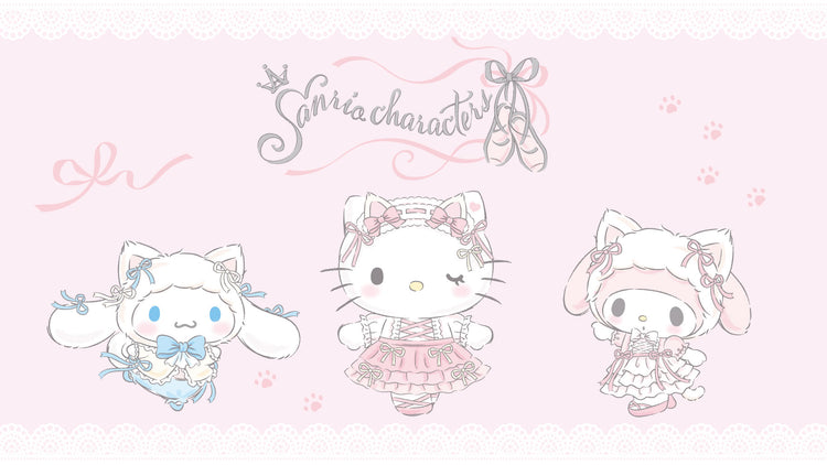 Sanrio White Cat Ballerina Design Series