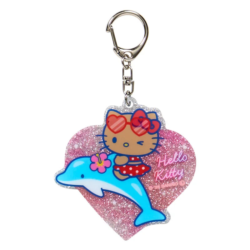 Sanrio Characters Glitter Keychain Blind Box (Night Party)
