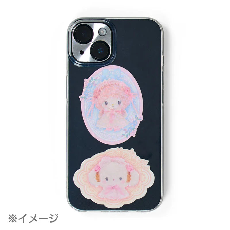 Sanrio Characters Sticker set (white frill)