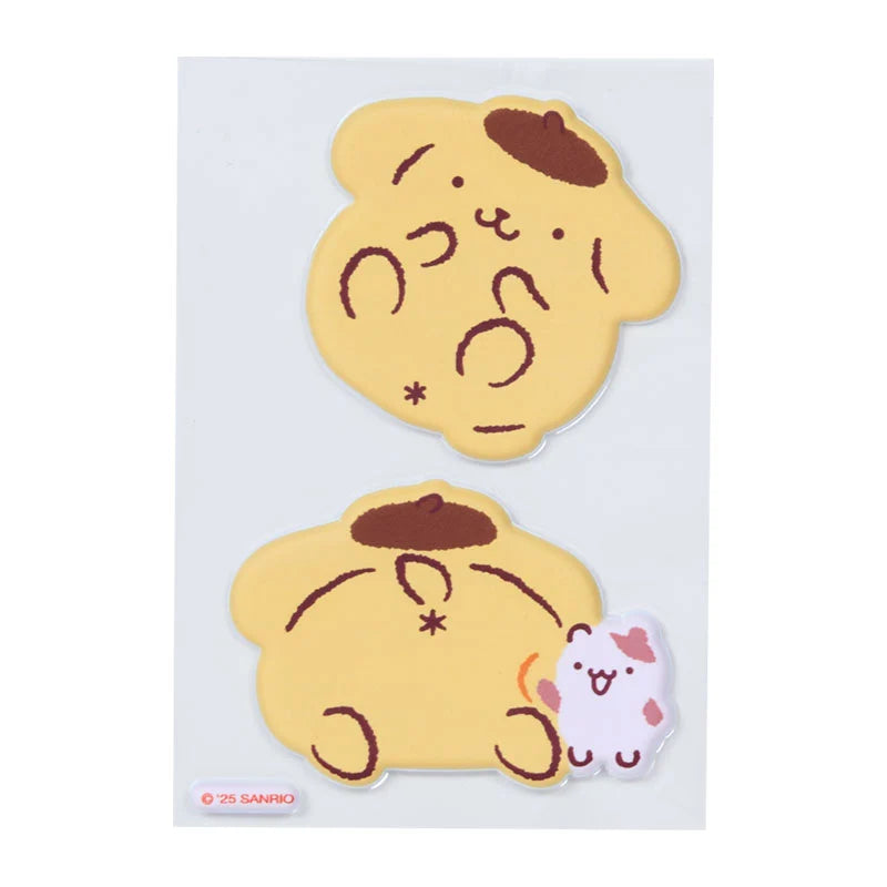 Sanrio Pompompurin Sticker set (Purin and Muffin Nakayoshi Time)