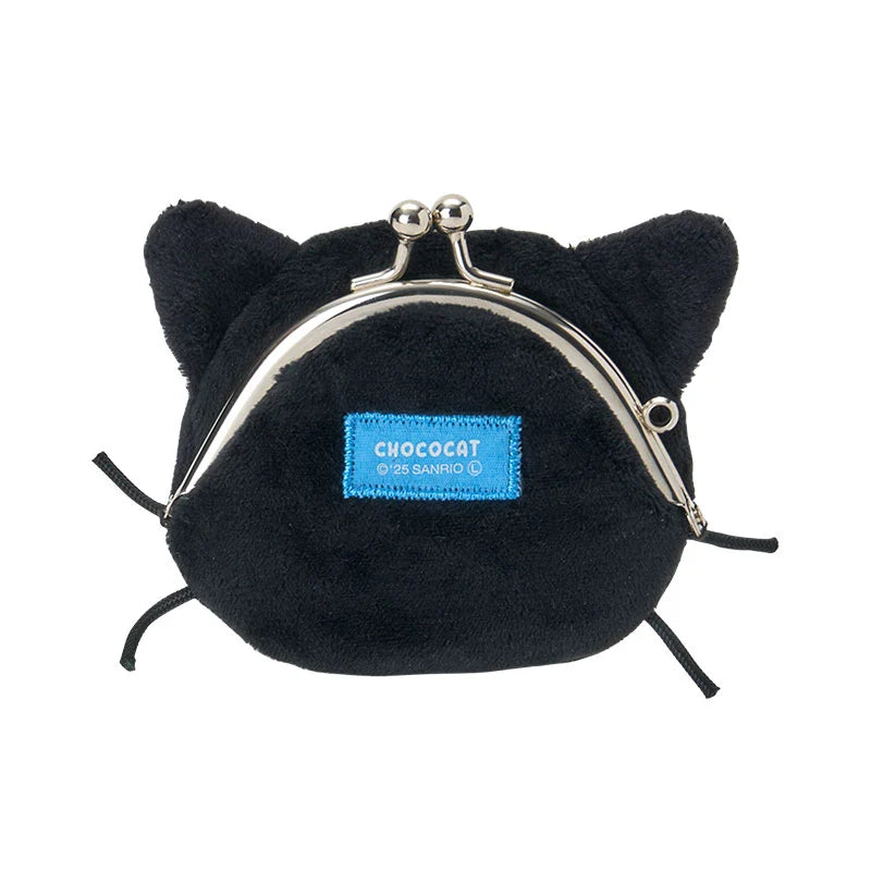 Sanrio Chococat Face Mini Gamaguchi Pouch