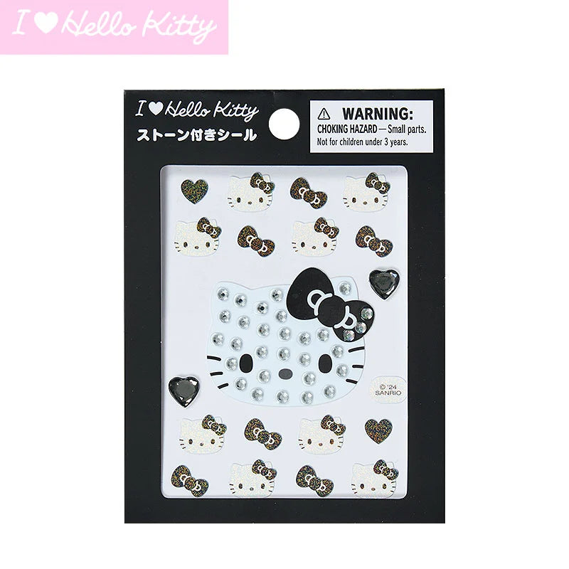 Sanrio Hello Kitty Black Seal with stone (I Love Hello Kitty)