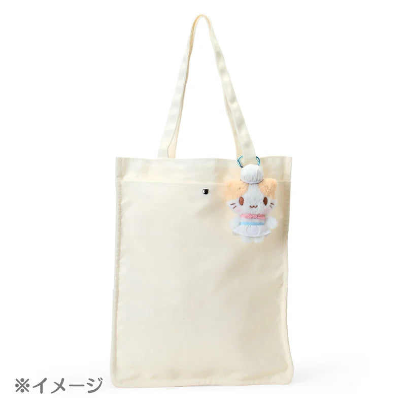 Sanrio Mashumaromitaina fuwa fuwa nyanko mascot with carabiner (Maid)