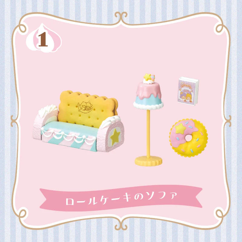 Sanrio Little Twin Stars PASTEL SWEETS ROOM Blind Box