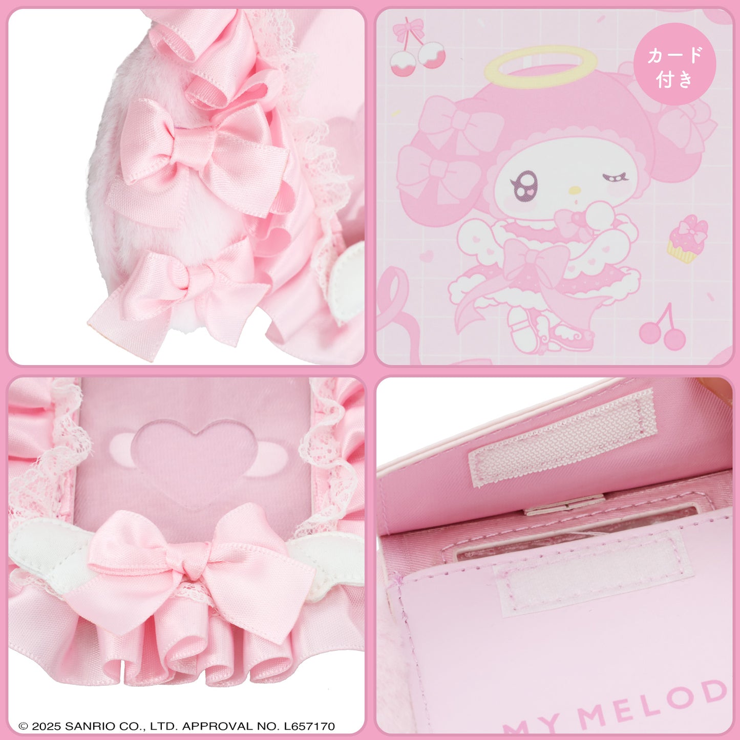 Sanrio My Melody Photocard Holder (Angel and Devil)