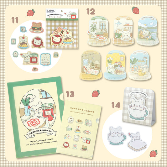 Sanrio Hanamaruobake (we're always together!) #11-14