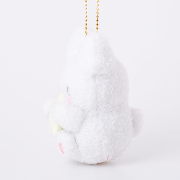 Sanrio Hanamaruobake Fluffy pastel boa luminescent mascot