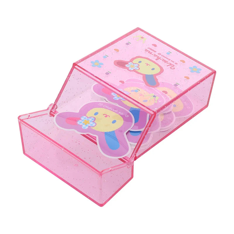 Sanrio Characters Heisei retro Seal set with case (Y2K)
