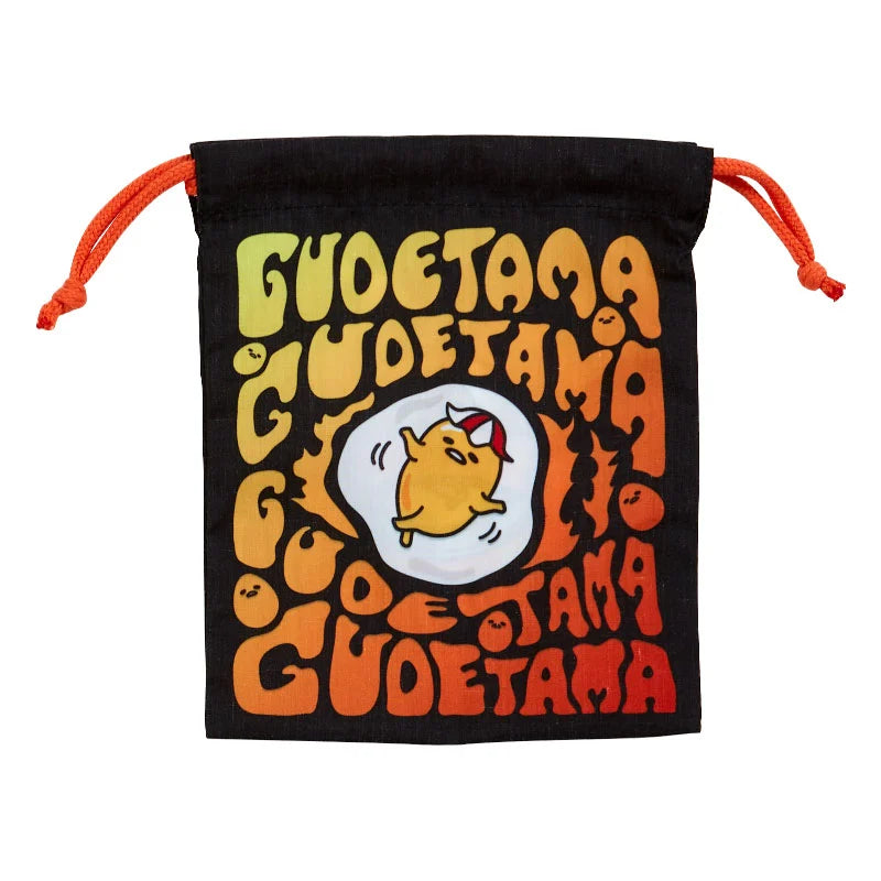 Sanrio Characters Kirimichan & Gudetama Drawstring bag Blind Box (Fes Design)