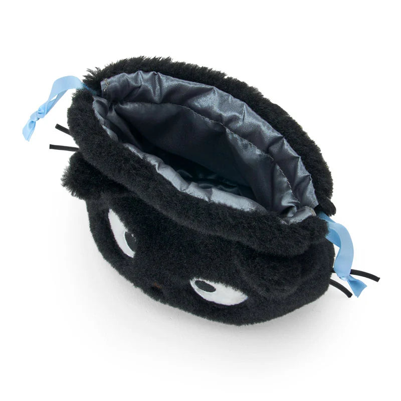 Sanrio Chococat Boa Face Drawstring Bag