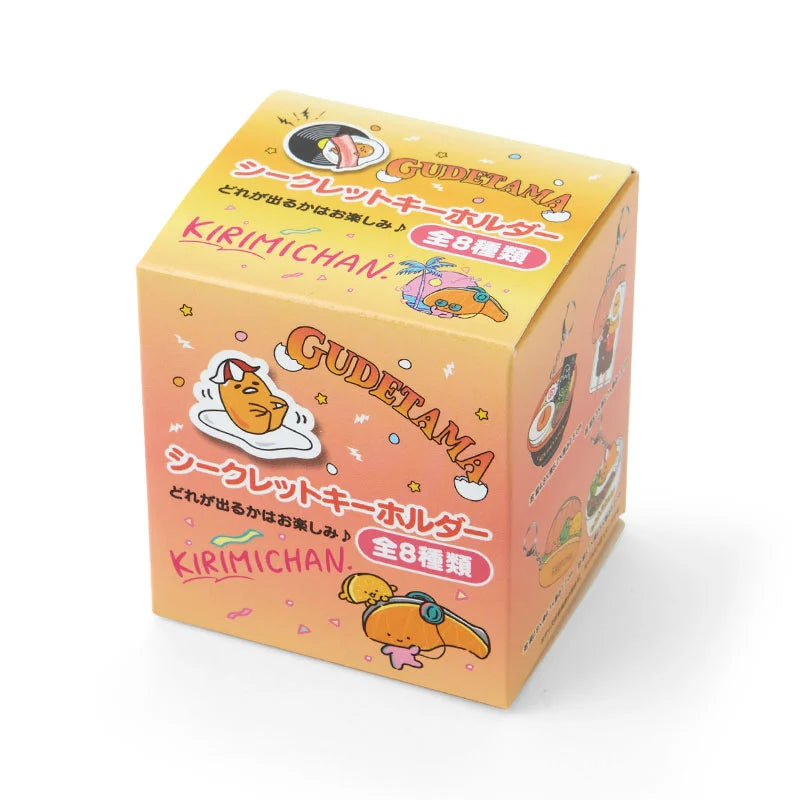 Sanrio Characters Kirimichan & Gudetama Key Holder Blind Box (Fes Design)