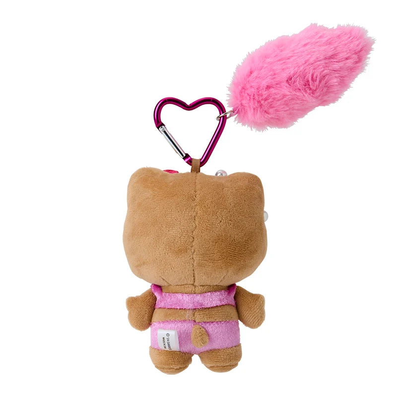 Sanrio Hello Kitty Mascot keychain with tail (sunburn)