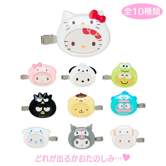 Sanrio Characters Custom Hair Clip Blind Box (Enjoy Idol)
