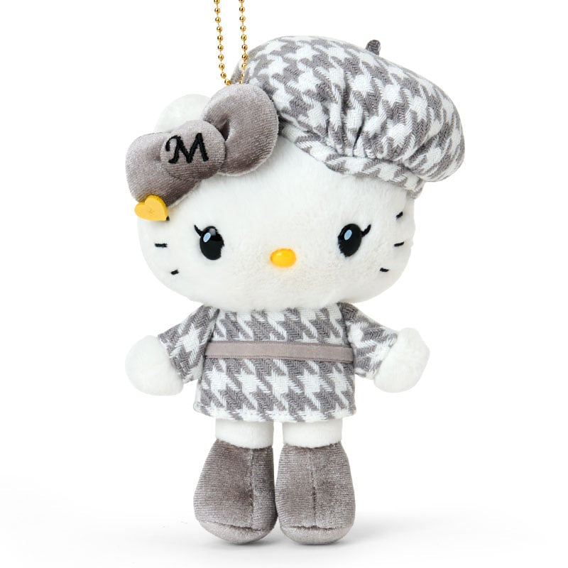 Sanrio Hello Mimi Mascot holder (monochrome girly twin coordinate)