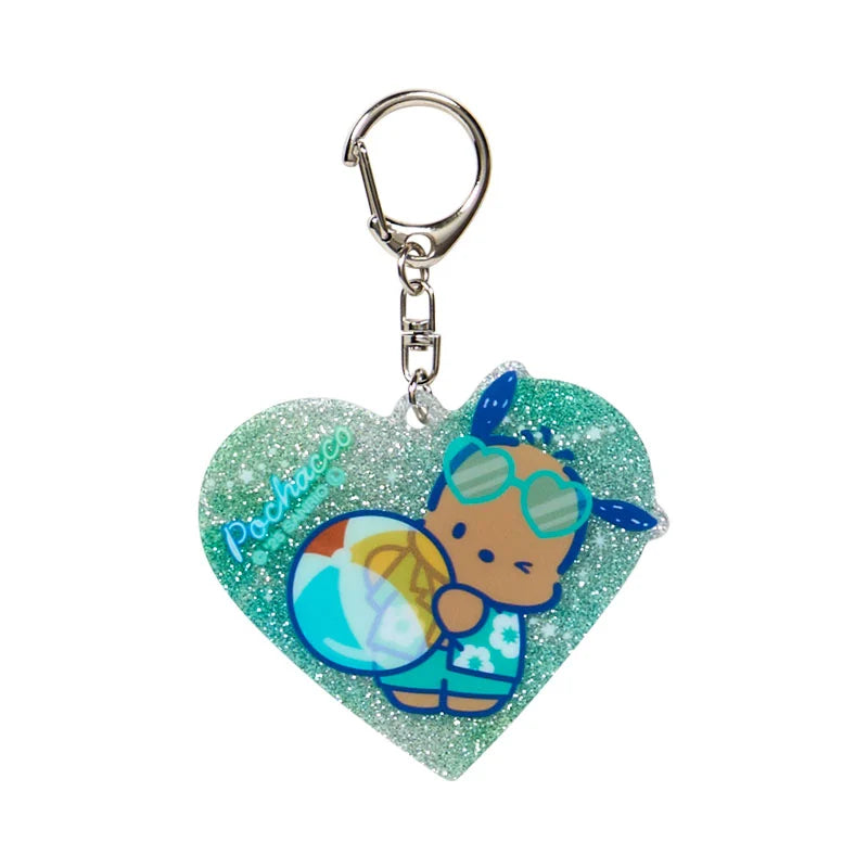 Sanrio Characters Glitter Keychain Blind Box (Night Party)
