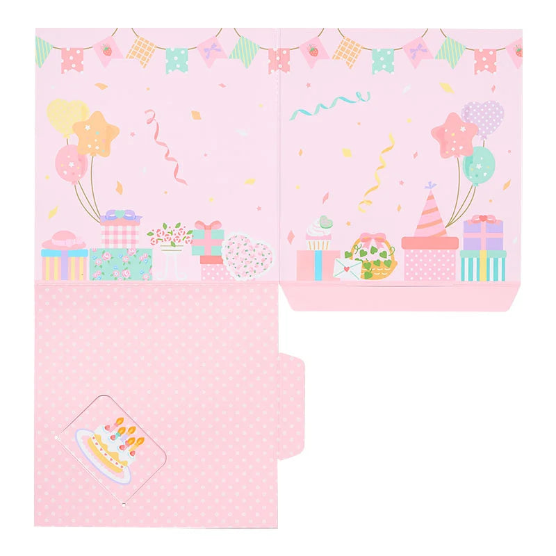 Marroncream Character birthday celebration set
