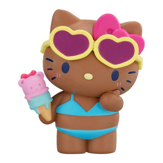 Play Gashapon! Sanrio Characters Pool with Everyone Figure