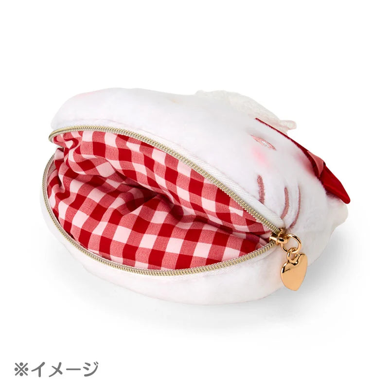 Sanrio My Melody Character-shaped pouch (whipped cherry)