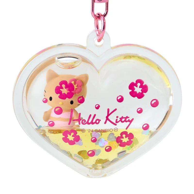 Sanrio Hello Kitty Gal Dome Keychain (Sunburn)