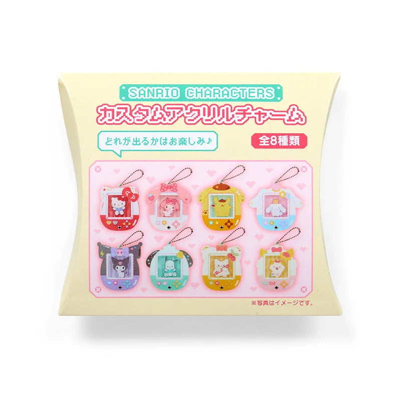 Sanrio Characters Custom Acrylic Charm Blind Box (Mini Game Machine Design