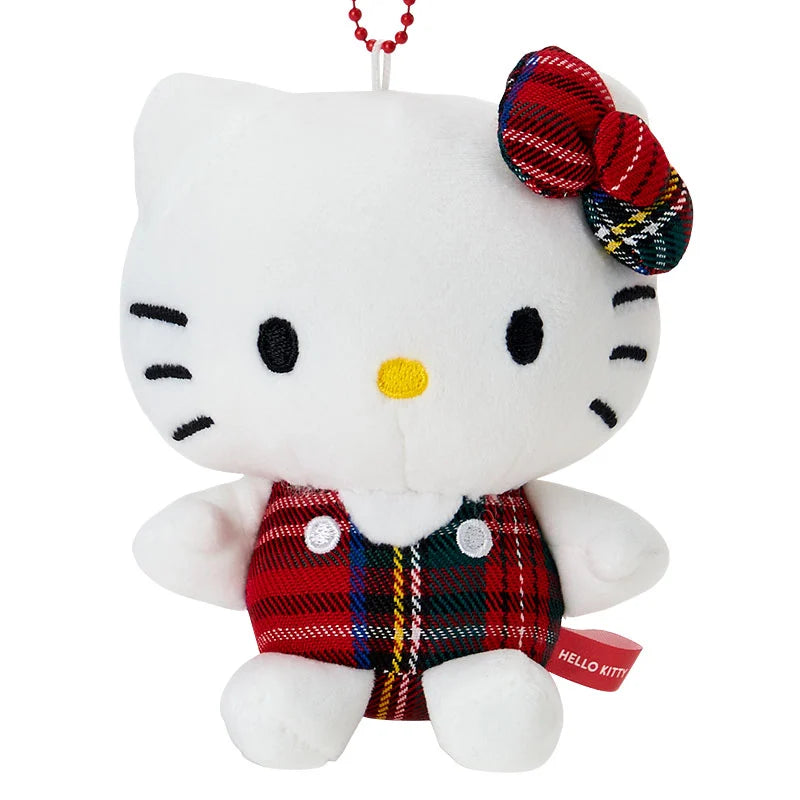Sanrio Hello Kitty Mascot Holder (Tartan)