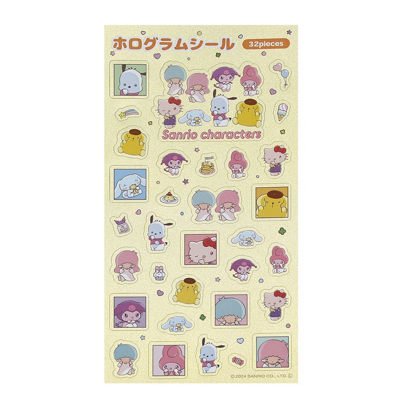 Sanrio Characters Silver hologram seal (Sweet Namida)