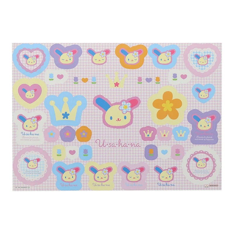 Sanrio Characters Heisei retro A5 clear file & sticker set (Y2K)