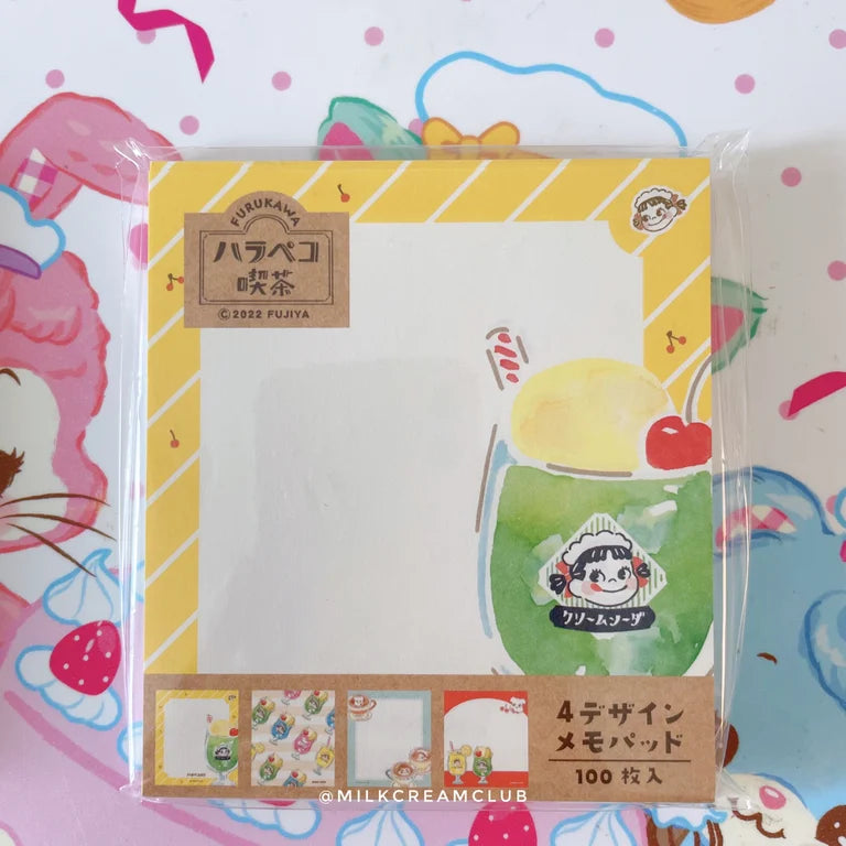 Fujiya Peko Chan 4 Design Memo Pad