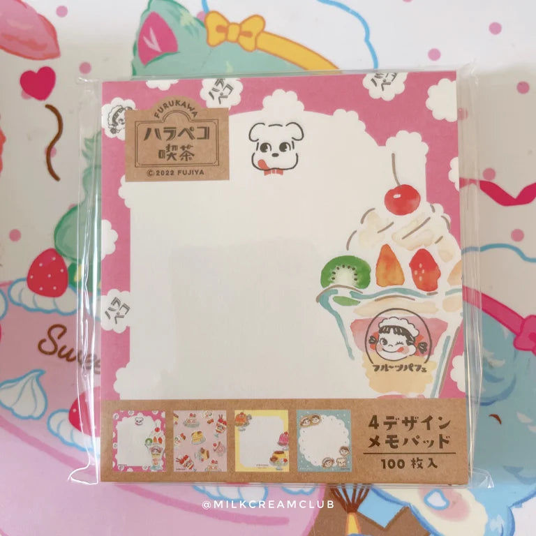 Fujiya Peko Chan 4 Design Memo Pad