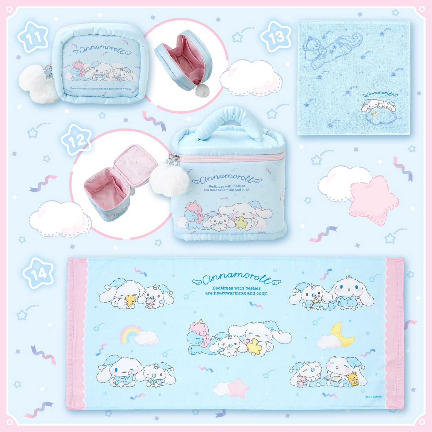 Sanrio Cinnamoroll (Nemunemu Time Design Series) #11-14