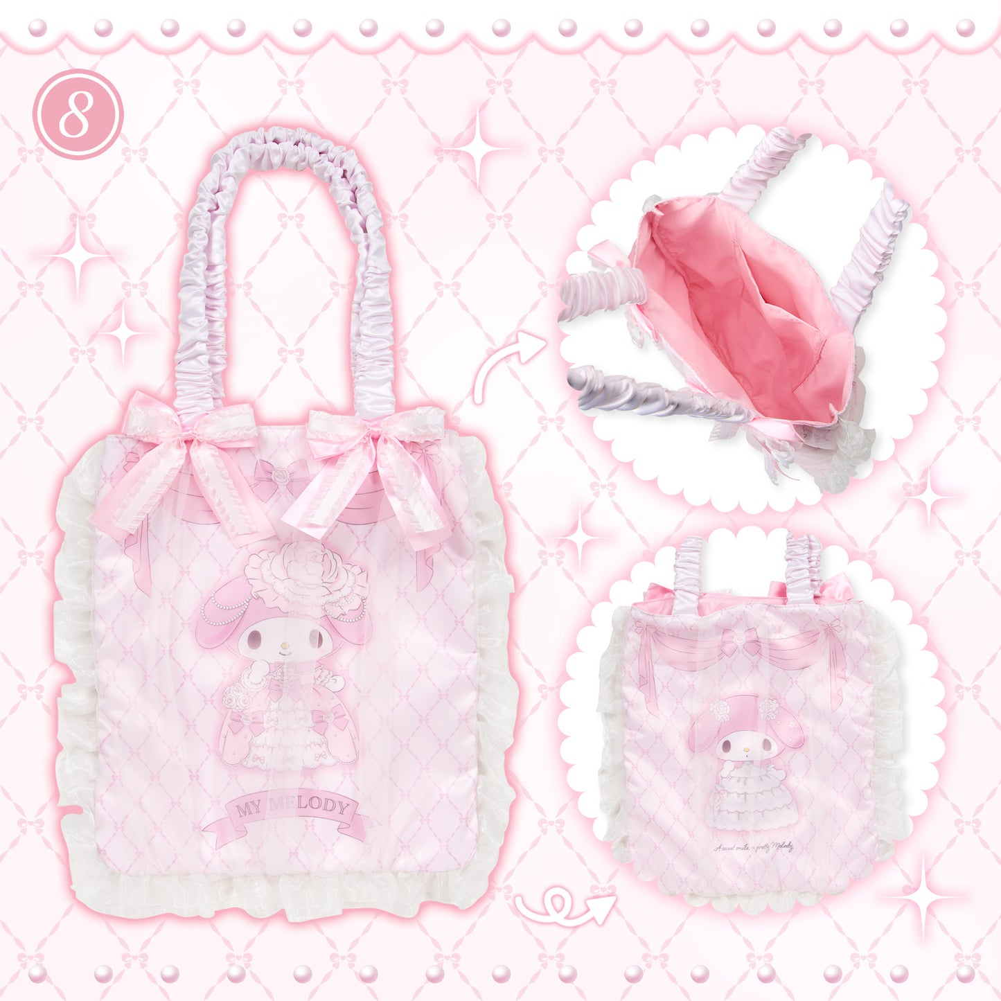 Sanrio My Melody Tote Bag (Lady My Melody)