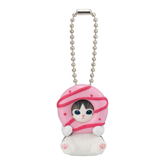 Mofusand Donuts Meow Mascot Keyholder