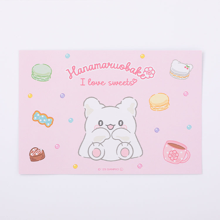 Sanrio Hanamaruobake (I love sweets) Set of 2 postcards