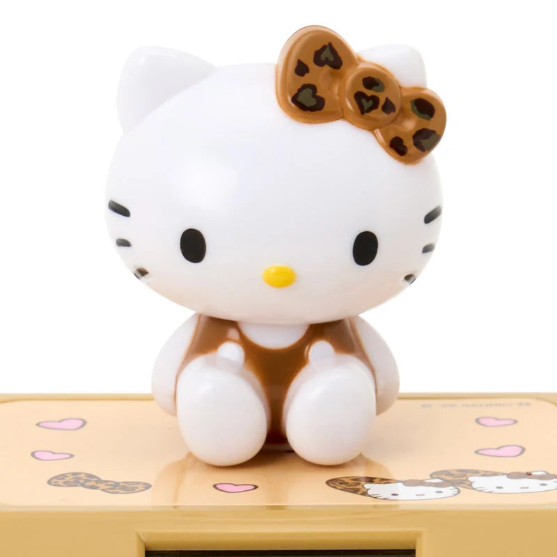 Sanrio Hello Kitty Swaying Solar Mascot (Leopard)