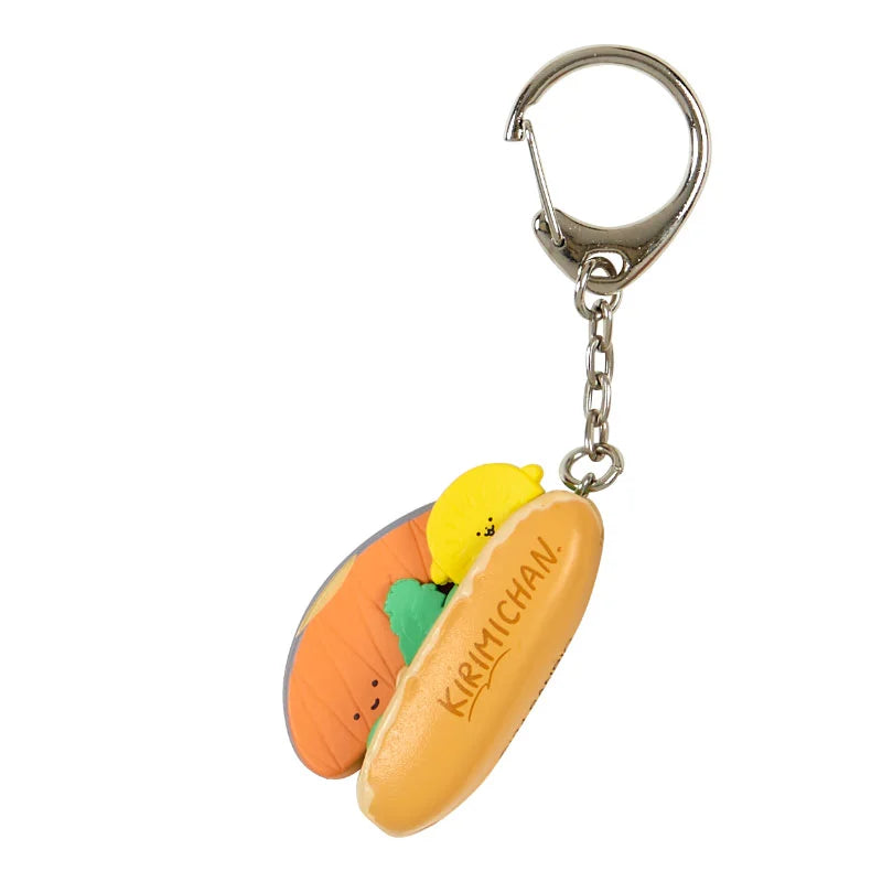 Sanrio Characters Kirimichan & Gudetama Key Holder Blind Box (Fes Design)