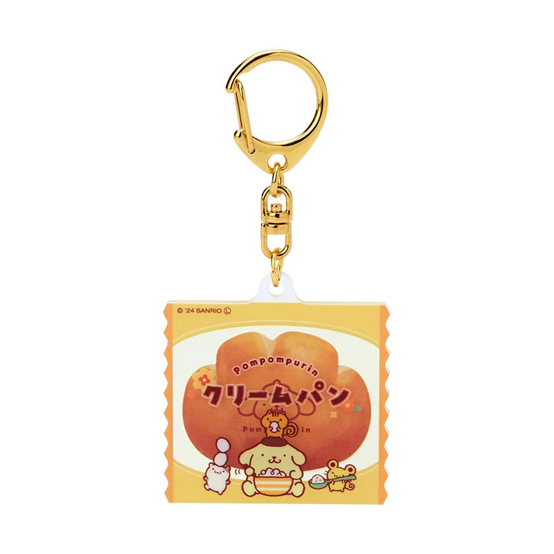 Sanrio Layered acrylic key chain (retro bread series)