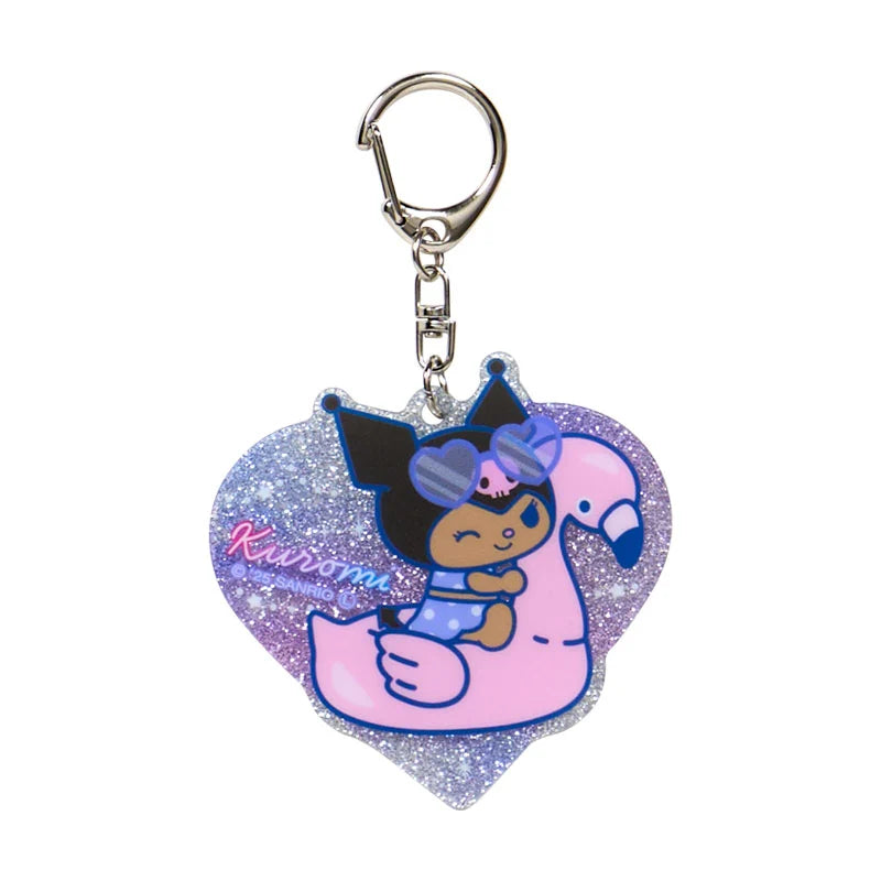 Sanrio Characters Glitter Keychain Blind Box (Night Party)
