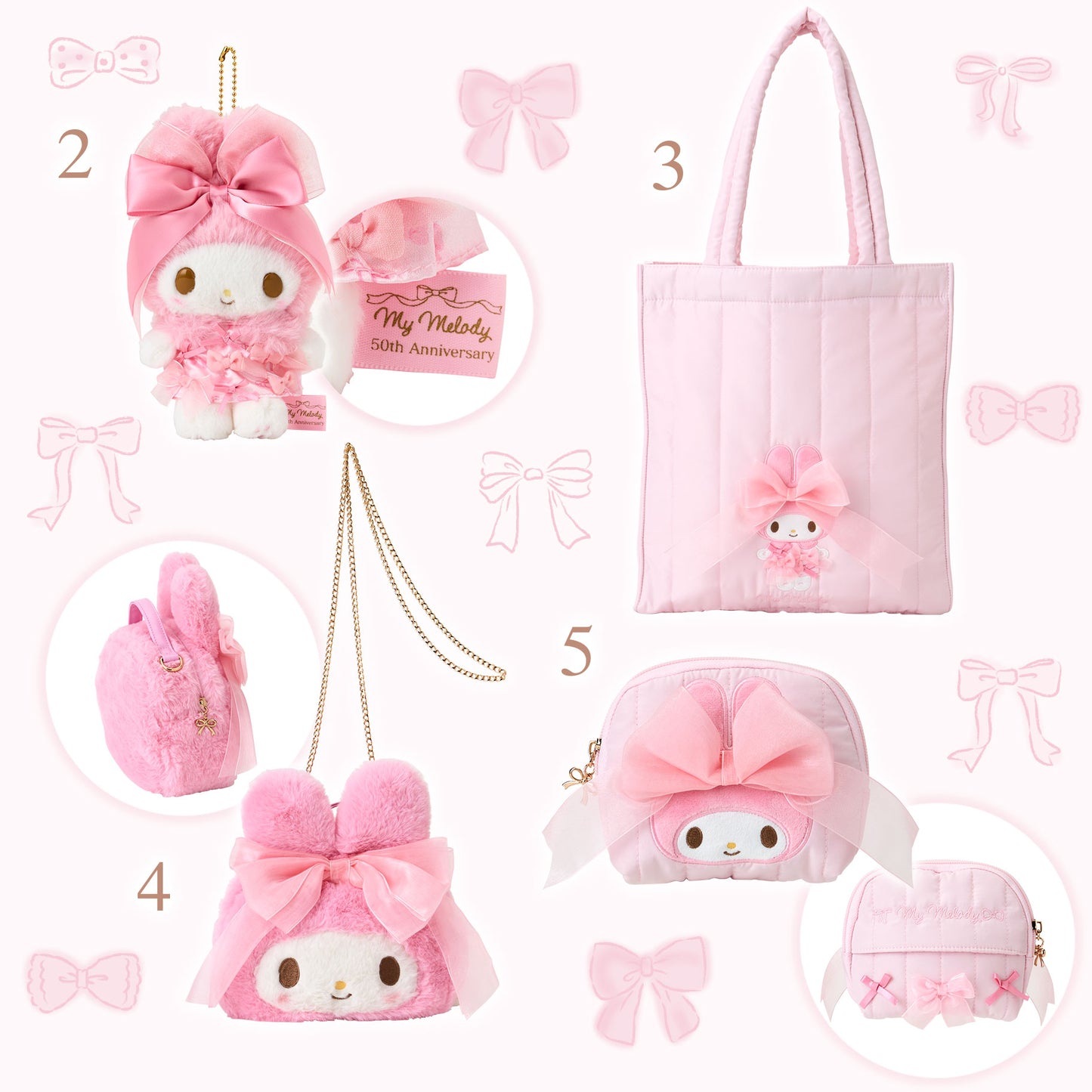 Sanrio My Melody Ribbon Princess Design Series (#2-5)