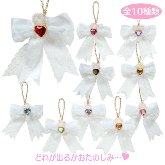Sanrio Characters Ribbon Charm Blind Box (Enjoy Idol Pure White Angel)