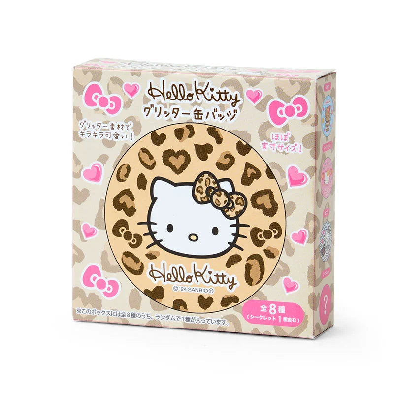 Sanrio Hello Kitty Glitter Can Badge Blind Box