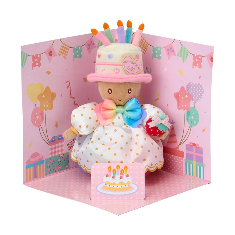 Marroncream Character birthday celebration set