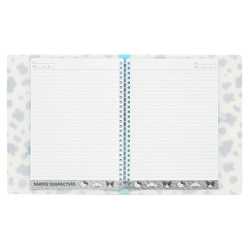 Sanrio Characters Pen Case / Loose leaf Binder (Monotone Animal)