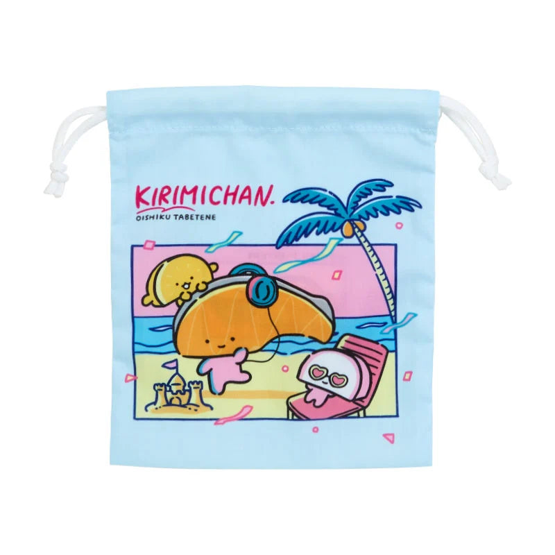 Sanrio Characters Kirimichan & Gudetama Drawstring bag Blind Box (Fes Design)