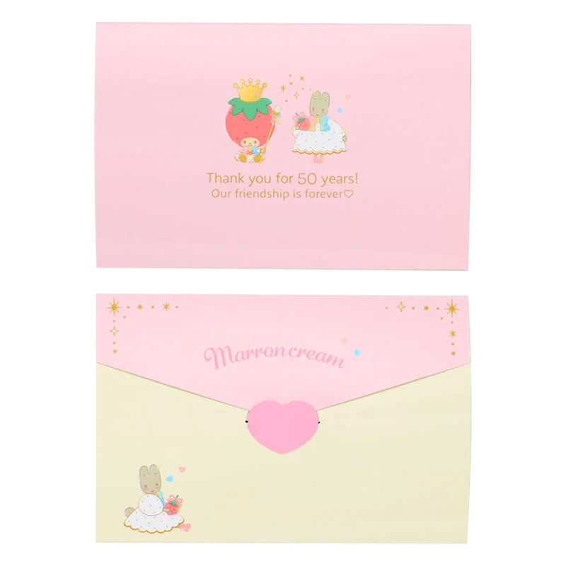 Marroncream Character birthday celebration set