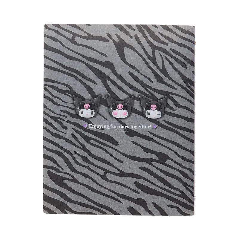 Sanrio Characters Pen Case / Loose leaf Binder (Monotone Animal)