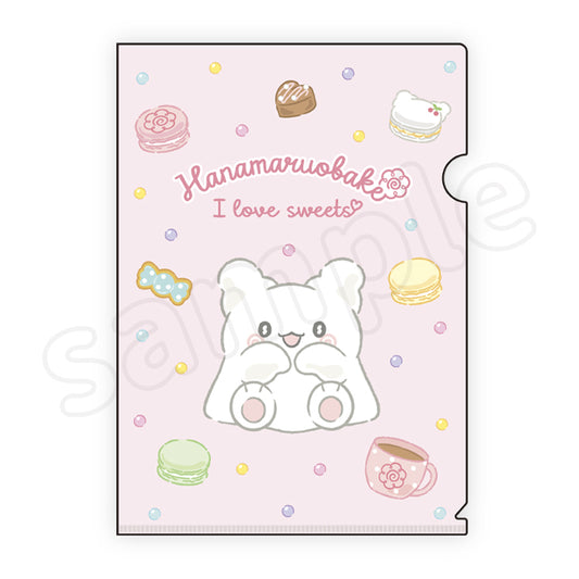 Sanrio Hanamaruobake (I love sweets) Clear File