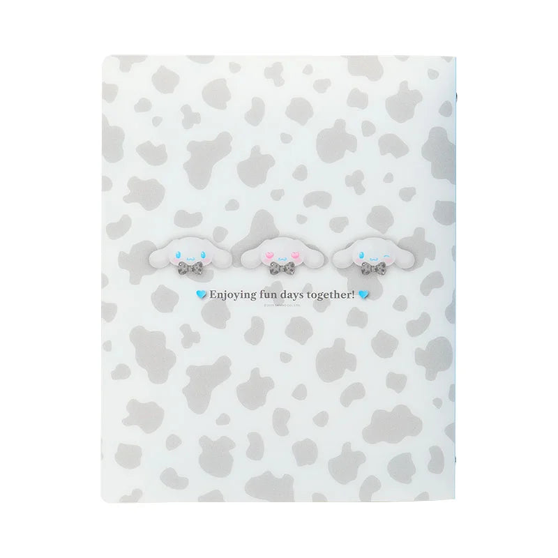 Sanrio Characters Pen Case / Loose leaf Binder (Monotone Animal)
