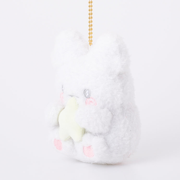 Sanrio Hanamaruobake Fluffy pastel boa luminescent mascot