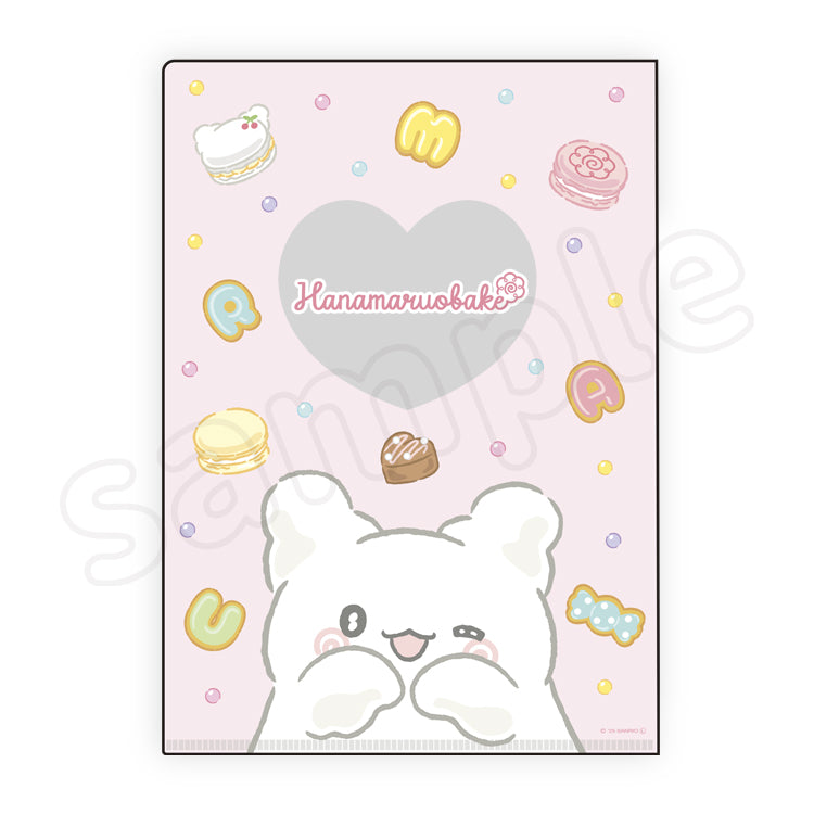 Sanrio Hanamaruobake (I love sweets) Clear File